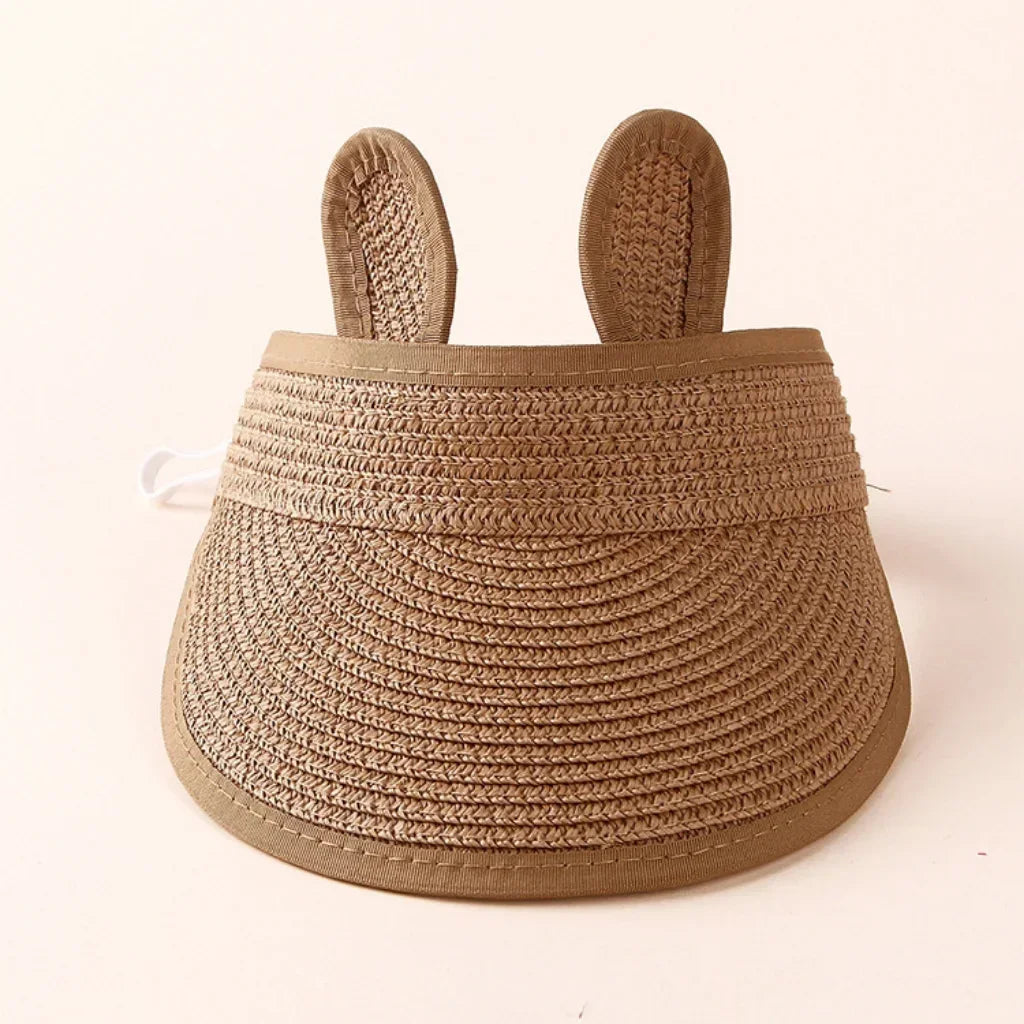 Straw Visor Cap